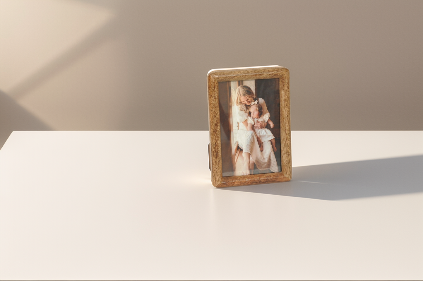 Handcrafted Wooden Photo Frame 12x17 cm