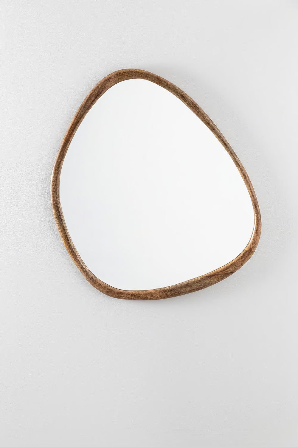 Mango wood wall mirror (86x70 cm) Dilian